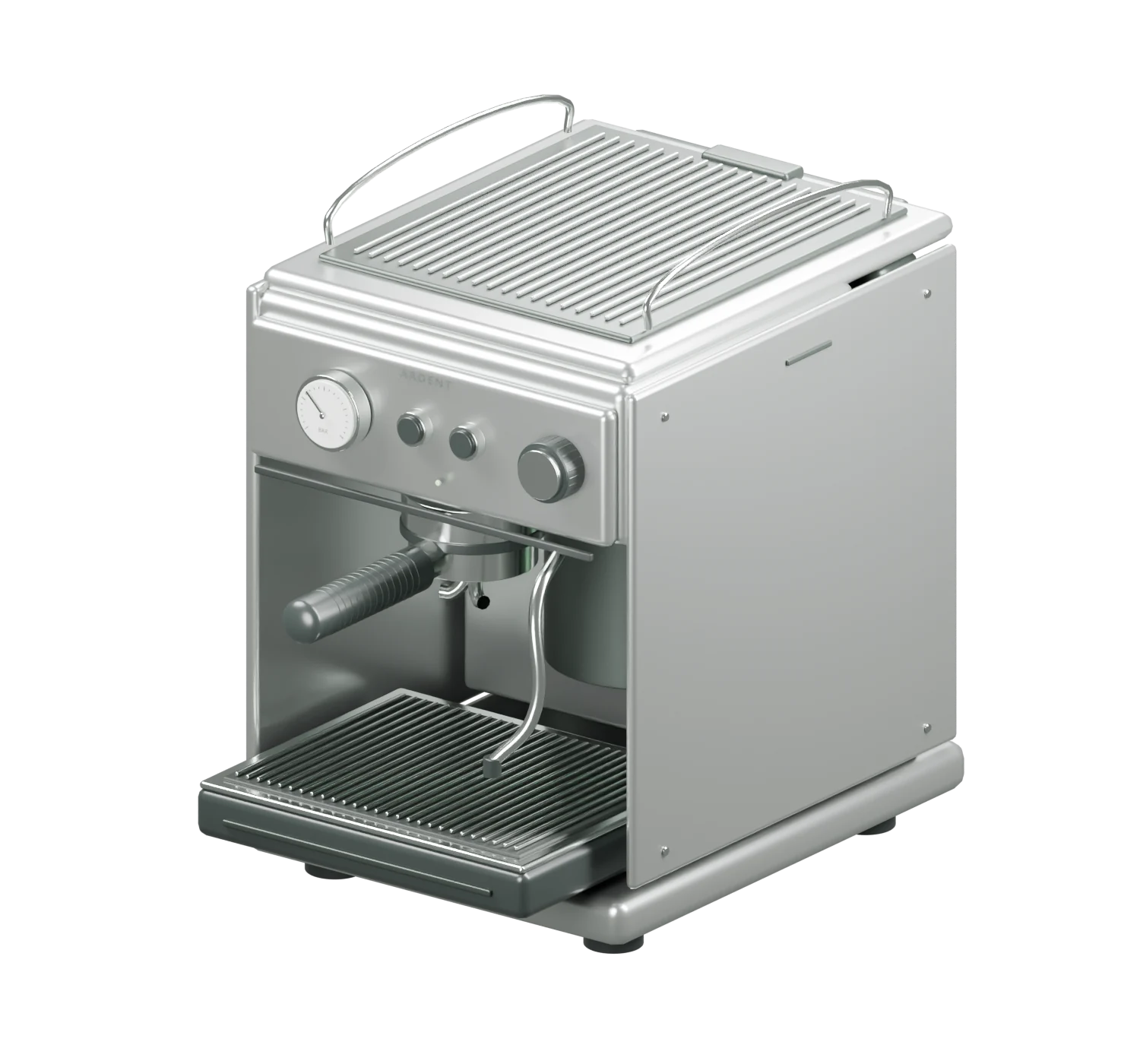 Vessel One espresso machine, the concept product used in this guide.